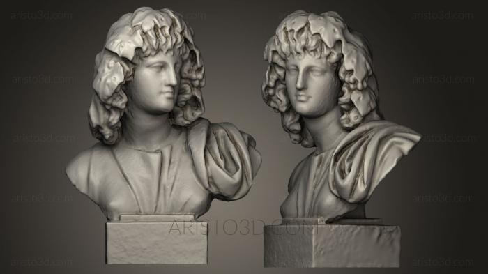 Busts and heads antique and historical (BUSTA_0101) 3D model for CNC machine